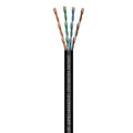 Paige 258300304 GameChanger 22/4pr Solid, Unshielded Twisted Pair, Plenum, Black Jacket, 1000' Box