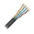 Paige 710648DBGEL CAT6 23AWG 4-Pair Cable, Gel-Filled, Direct Burial, 1000' Reel, Black
