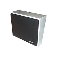 Valcom S-504 8" Wall Mount Speaker with Black Cloth Grille, Grey