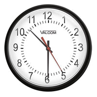 Valcom V-A2416B 16" Analog Clock, Wired, 24VDC