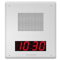 Valcom VIP-429A-D One-Way or Talback Programmable 4-Digits IP Digital Clock/Speaker