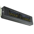 Valcom VL520BK-F-FC-IC IP Text Sign with Speaker and Flashers, 7-Color, 20" Wide, InformaCast, Black