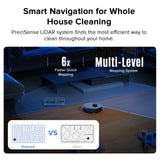 Roborock Q7 L5 Robot Vacuum and Mop with 8,000 Pa Power Suction - detail view | Silarius