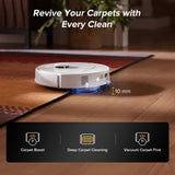 Roborock QV 35A Robot Vacuum with Multifunctional Dock (Upgraded from Qrevo S) - detail view | Silarius