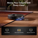Roborock QV 35A Robot Vacuum with Multifunctional Dock (Upgraded from Qrevo S) - detail view | Silarius