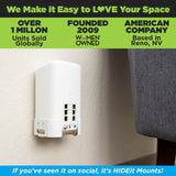 HIDEit XB8 | Xfinity XB8 Gateway Modem Mount - detail view | Silarius