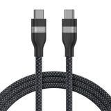Anker USB-C to USB-C Cable (3 ft / 6 ft, 240W, Upcycled-Braided) - detail view | Silarius