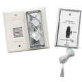 Edwards Signaling CFA Series Call for Assistance Kit, neutral white color, fits single gang box, 120AC, 0.115A, 150 candela, clear lens