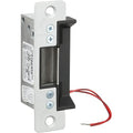 Adams Rite 7100-510-313-00 7100 Electric Strike, Flat Faceplate, 24VDC, Monitored, Standard, Fail Secure with 1-1/16" Lip Dark Bronze Anodized