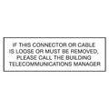 Hubbell HGRKTLBL Grounding and Bonding, Ground Wire Label, 25", 25-Pack