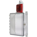 STI 7524 Protective Enclosure with Siren/Strobe Alarm and Key Lock