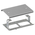 Hubbell HBL3036HEGY Raceway Plate 50" for HBL 3000 Series, Gray