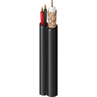 Belden 639948 0081000 Siamese PTZ Power/Audio + RG-6 CCTV Cable, CMP, 1000', Gray