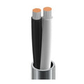 Belden 8473 0601000 14 AWG 2-Conductor Stranded (42x30) Tinned Copper 600V Unshielded Cable, 1000' Reel, Chrome