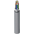 Belden 9540 0605000 EIA RS-232 Cable 24/10 AWG, SR-PVC, O/A Foil, PVC Jkt, CMG, 5000' (1524m) Reel, Chrome
