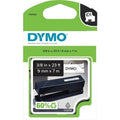 DYMO 1761554 LabelManager Series Labeling Tape, Standard D1 Cartridge, 3/8" 23', White/Black Print, 6-Pack