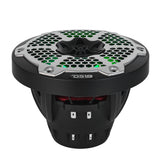 6.5" Marine 2-Way Hybrid Speaker with RGB LED, Compression Driver and Neodymium Magnet | 250W RMS 4-Ohm - detail view | Silarius