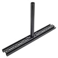 Hubbell HBTCTRS24BK Wallplate, Accessories, Center Support, 24 Tray, 24-Tray, Black
