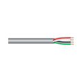 West Penn 25240BGY0500 4/22 Solid Bare Unshielded Plenum Rated Cable