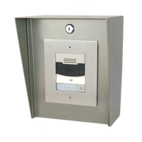 Pedestal Pro 810HOU-PRO-001-CRS-N 8x10 Nickel Finish Housing - 2N IP Solo Flush/Surface