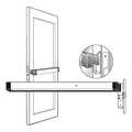Adams Rite 8410MLR37136 Mortise Exit Device, Electric Latch Retraction