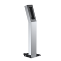 Pedestal Pro 84KIO-DOOR-02-304 53" Stainless Kiosk - DoorBird D2101KV