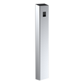 Pedestal Pro 84TOW-INNO-01-304 47" Stainless Tower fits Innometriks Rhino Reader