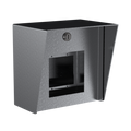 Pedestal Pro 88HOU-SAFE-01-304 8" x 8" Square Stainless Steel Housing SAFR SC 100/200