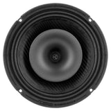8' Neodymium Coaxial Hybrid Mid-Bass Water resistant Carbon Fiber Cone Loudspeaker with Built-in Dr... - rear view | Silarius