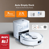 Roborock Q10 X5+ Robot Vacuum and Mop with Auto-Empty Dock - detail view | Silarius
