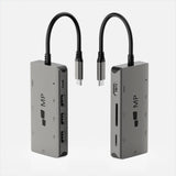 8 in 1 Hub - side view | Silarius