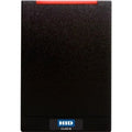 HID 920NMNNEKMA0CH iCLASS SE R40 Smart Card Reader, Wall Switch, 13.56 MHz Supports HID Mobile Access Mobiles IDs via NFC and Bluetooth Smart, Wiegand, Pigtail, Mobile-Ready, LED Blue, Black