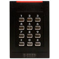 HID 921NTNTEK0002T iCLASS SE RK40 Keypad Reader, High Security, Terminal Strip, Standard v1, LED Red, Flash Green, CSN 32-BIT MSB, 26-BIT MSG, Black