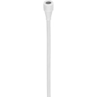Countryman B3W4FF05WAX B3 Omnidirectional Lavalier Microphone, White, 5' Cable, Connector Code AX