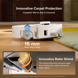Roborock Qrevo Curv 2 Flow Roller Mop Robot Vacuum With Multifunctional Dock - detail view | Silarius