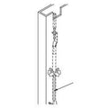 Adams Rite 41-0935 Concealed Vertical Rod Part, Concealed Vertical Rod Final Assembly