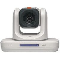 JVC KY-PZ540NWU Full Resolution Zoom 4K 60fps NDI / HEVC Auto-Tracking PTZ Camera With 3G-SDI / HDMI / USB / IP Output, White
