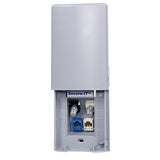 Hubbell TWPF1GY 4-Port 1-Gang Wall Plate, Gray