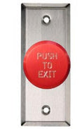 RCI 991N-RE32D Series Narrow Pneumatic Time Delay Pushbutton, Red Button, 2 to 45 Second Delay