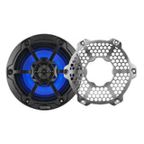 6.5' Marine 2-Way Hybrid Speaker with RGB LED, Compression Driver and Neodymium Magnet | 250W RMS 4... - side view | Silarius