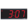 Pyramid SED3R4LDRB SYNC POE Digital 3 X 4 LED Clock
