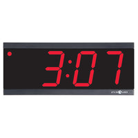 Pyramid SED3R4LDRB SYNC POE Digital 3 X 4 LED Clock