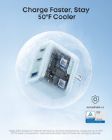 Anker Nano Charger (70W, 3 Ports) - detail view | Silarius