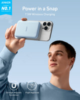 Anker 621 Magnetic Battery (MagGo) - detail view | Silarius