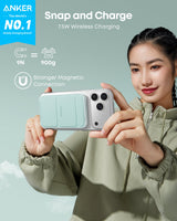 Anker 622 Magnetic Battery (MagGo) - detail view | Silarius