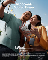Anker Nano Power Bank (10K, 45W, Built-In Retractable USB-C Cable) - detail view | Silarius