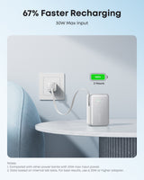 Anker Nano Power Bank (10K, 45W, Built-In Retractable USB-C Cable) - detail view | Silarius