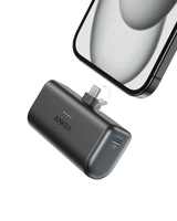 Anker Nano Power Bank (22.5W, Built-In USB-C Connector) - front view | Silarius