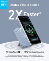 Anker MagGo Power Bank (10K) - detail view | Silarius