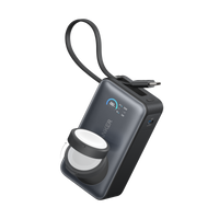 Anker MagGo Power Bank (10K, 35W, For Apple Watch) - front view | Silarius